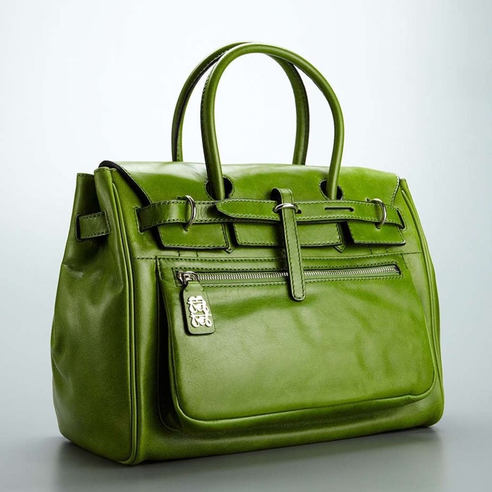 Leonello Borghi Medium Luna Satchel